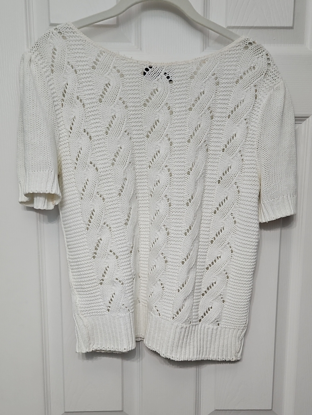 Vintage Cable Knit Sweater Top